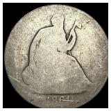 1861 Seated Liberty Half Dollar NICELY CIRCULATED