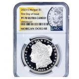 2023-S Morgan Silver Dollar NGC PF70 Ultra Cameo