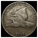 1858 Flying Eagle Cent LIGHTLY CIRCULATED