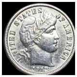 1912-D Silver Barber Dime CLOSELY UNCIRCULATED