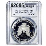 2020-W Silver Eagle PCGS PR69 v75 Privy