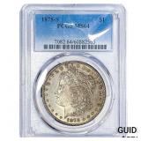 1878-S Morgan Silver Dollar PCGS MS64
