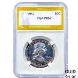 1952 Franklin Half Dollar PGA PR67