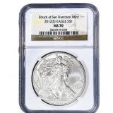 2012[S] Silver Eagle NGC MS70