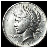 1921 Silver Peace Dollar UNCIRCULATED