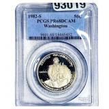 1982-S Geroge Washington 250th Birthday Silver 50C