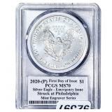 2024[P] Silver Eagle PCGS MS70 Emergency Issue