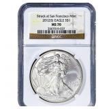 2021[S] Silver Eagle NGC MS70