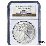 2021[S] Silver Eagle NGC MS70