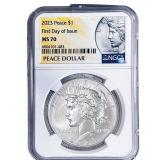 2023 Silver Peace Dollar NGC MS70