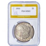 1903 Morgan Silver Dollar PGA MS63