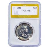1952 Franklin Half Dollar PGA PR67