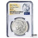 2023 Silver Peace Dollar NGC MS70