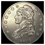 1834 Capped Bust Half Dollar LIGHTLY CIRCULATED