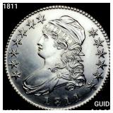 1811 Capped Bust Half Dollar UNCIRCULATED