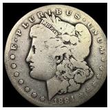 1884-CC Silver Morgan Dollar LIGHTLY CIRCULATED