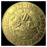 1976 Austria Gold 1000 Schilling Babenberger GEM B