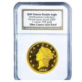 1849 Pattern Double Eagle 1oz NGC G Ultra Cameo