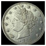 1883 Liberty Head Nickel No Cents UNCIRCULATED