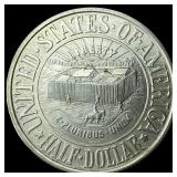 1936 Silver York County Commemorative Half Dollar