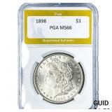 1898 Morgan Silver Dollar PGA MS66