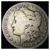 1894-O Silver Morgan Dollar NICELY CIRCULATED NIC