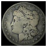 1895-S Silver Morgan Dollar LIGHTLY CIRCULATED
