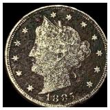 1885 Liberty Head Nickel NICELY CIRCULATED NICELY