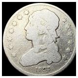 1837 Capped Bust Silver Quarter NICELY CIRCULATE