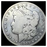 1903-S Silver Morgan Dollar NICELY CIRCULATED NIC