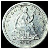 1856-O Silver Seated Liberty Half Dime  UNCIRCULA