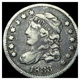 1833 Capped Bust Half Dime LIGHTLY CIRCULATED