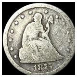 1875-S Silver Twenty-Cent Piece LIGHTLY  CIRCULAT