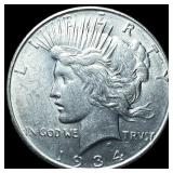 1934-D Silver Peace Dollar UNCIRCULATED