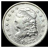 1833 Capped Bust Silver Half Dime ABOUT  UNCIRCUL