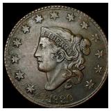 1830 Coronet Head Large Cent NEARLY UNCIRCULATED