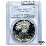 1989-S Silver Eagle PCGS PR69 DCAM