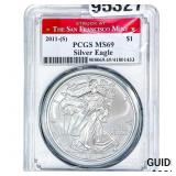 2011[S] Silver Eagle PCGS MS69