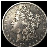 1891-O Silver Morgan Dollar NEARLY  UNCIRCULATED