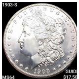 1903-S Morgan Silver Dollar CHOICE BU