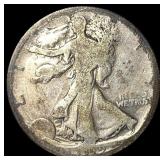 1919-D Walking Liberty Half Dollar LIGHTLY CIRCU