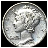 1926-D Mercury Dime CLOSELY UNCIRCULATED CLOSELY