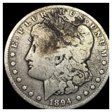 1894-O Silver Morgan Dollar NICELY CIRCULATED NIC
