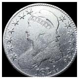 1824 Silver Capped Bust Half Dollar NICELY CIRCULA