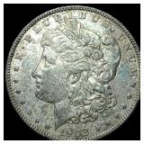 1902 Morgan Silver Dollar NEARLY UNCIRCULATED NEA