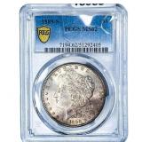 1889-S Morgan Silver Dollar PCGS MS62