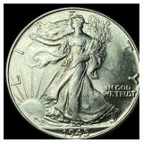 1945 Silver Half Dollar CHOICE BU