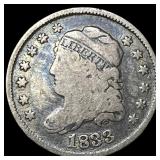 1833 Capped Bust Half Dime NICELY CIRCULATED NICE