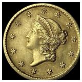 1853 Gold $1 Type 1 UNCIRCULATED