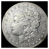 1904-S Silver Morgan Dollar NEARLY UNCIRCULATED